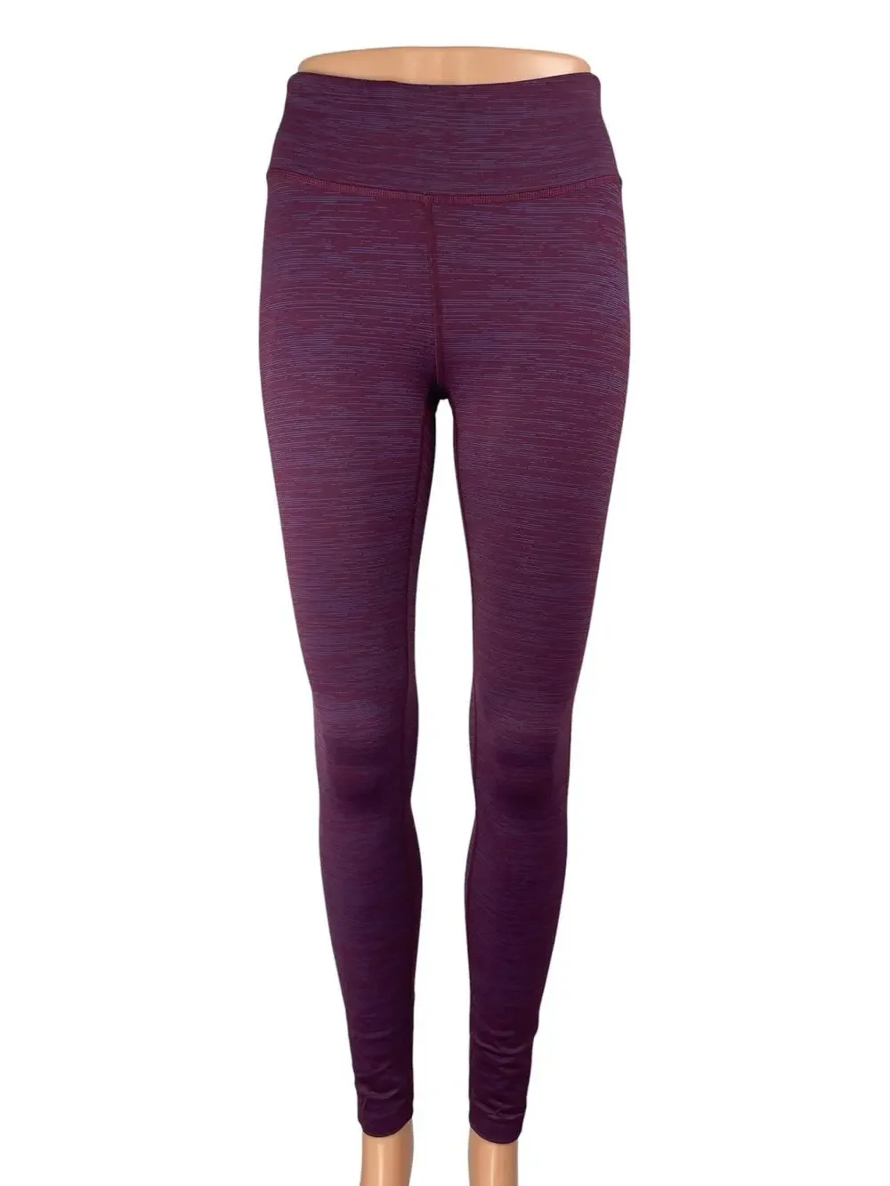 Outdoor Voices Women's Purple Mid Rise Skinny Activewear Yoga Leggings Pants S